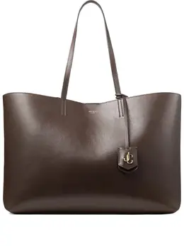 Jimmy Choo: Коричневая сумка-шоппер  Nine2Five