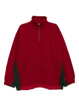 VETEMENTS: Красный свитшот 