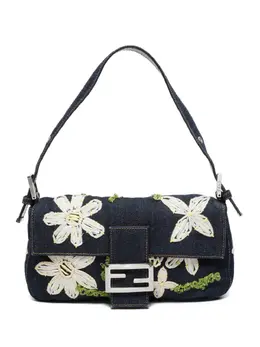 Fendi Pre-Owned: Сумка с цветочным принтом 