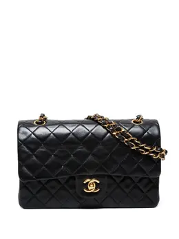 CHANEL Pre-Owned: Чёрная сумка 
