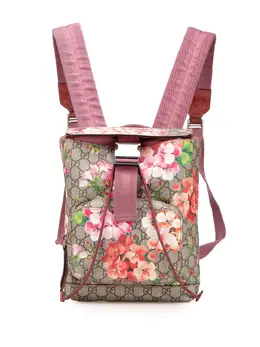 Gucci Pre-Owned: Рюкзак с растительным принтом 