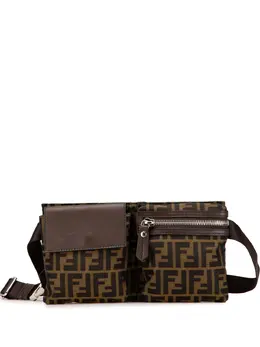 Fendi Pre-Owned: Коричневая поясная сумка 