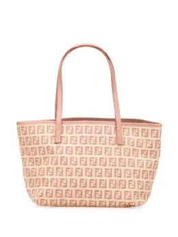 Fendi Pre-Owned: Коричневая сумка-шоппер 