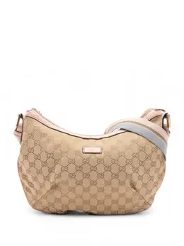 Gucci Pre-Owned: Коричневая сумка через плечо 