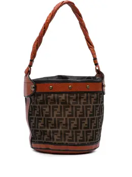 Fendi Pre-Owned: Коричневая сумка 