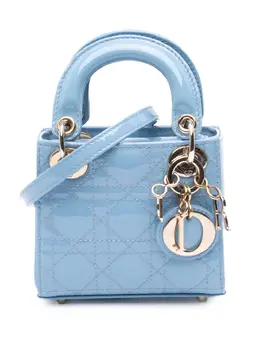 Christian Dior Pre-Owned: Голубая сумка 