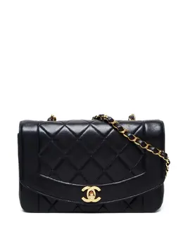 CHANEL Pre-Owned: Чёрная сумка 