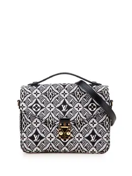 Louis Vuitton Pre-Owned: Чёрная сумка 