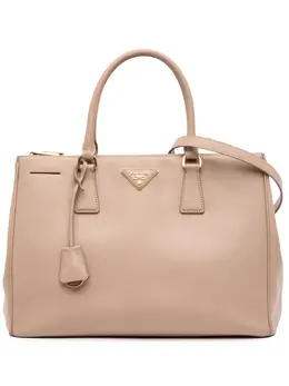 Prada Pre-Owned: Коричневая сумка 