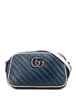 Gucci Pre-Owned: Голубая сумка через плечо 