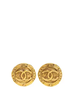 CHANEL Pre-Owned: Серьги 