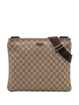 Gucci Pre-Owned: Коричневая сумка через плечо 