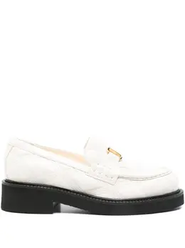 Valentino Garavani: Белые лоферы 