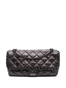 CHANEL Pre-Owned: Серая сумка 