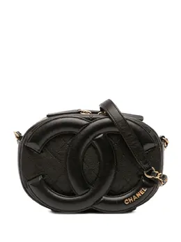 CHANEL Pre-Owned: Чёрная сумка 