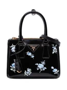Prada Pre-Owned: Сумка с растительным принтом 