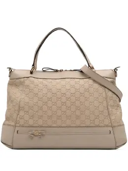 Gucci Pre-Owned: Коричневая сумка 