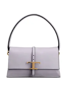 Tod's: Фиолетовая сумка  T Timeless
