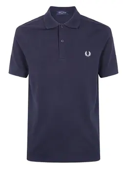 Fred Perry: Синее поло  Laurel Wreath