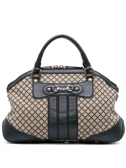 Gucci Pre-Owned: Зелёная сумка 