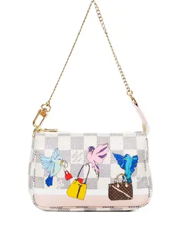 Louis Vuitton Pre-Owned: Белая сумка 