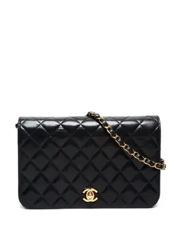 CHANEL Pre-Owned: Чёрная сумка 