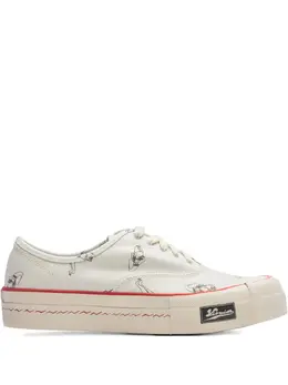 visvim: Белые кроссовки 