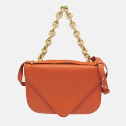 Bottega Veneta: Оранжевая сумка  Mount