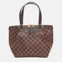 Louis Vuitton: Коричневая сумка 