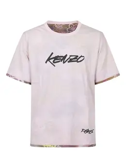 Kenzo: Футболка с принтом 