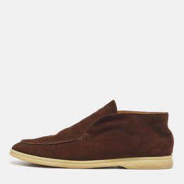 Loro Piana: Тёмные ботинки 