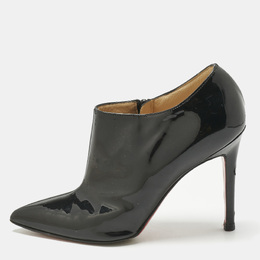 Christian Louboutin: Чёрные ботинки 
