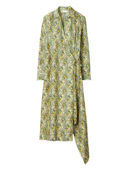 Tory Burch: Платье с принтом 