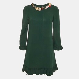Dolce & Gabbana: Зелёное платье 