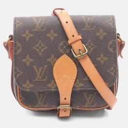 Louis Vuitton: Коричневая сумка 