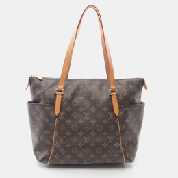 Louis Vuitton: Коричневая сумка-шоппер 