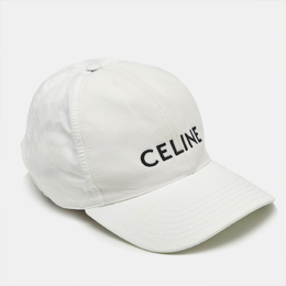 Celine: Белая кепка 