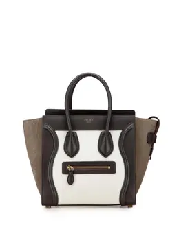Céline Pre-Owned: Коричневая сумка-шоппер 