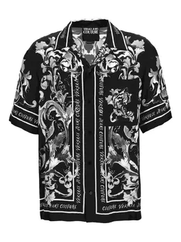 Versace Jeans Couture: Рубашка с принтом 