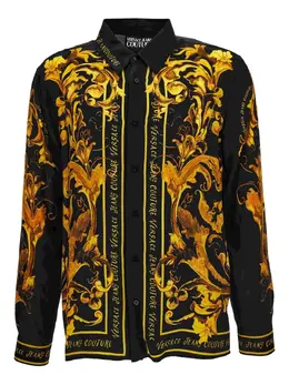 Versace Jeans Couture: Рубашка с принтом 