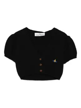 Vivienne Westwood: Кардиган с рукавами-фонариками 