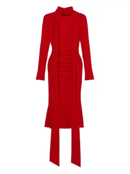 Blumarine: Драпированное платье 