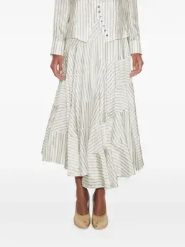 Tory Burch: Юбка в полоску 