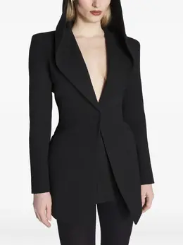 Mugler: Куртка с капюшоном 
