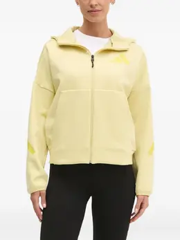 adidas: Жёлтая толстовка 