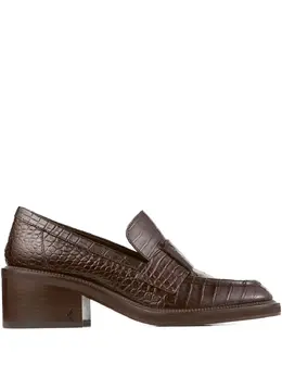 Jimmy Choo: Коричневые лоферы 