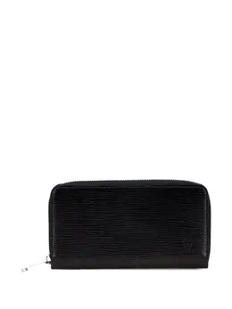 Louis Vuitton Pre-Owned: Чёрный кошелёк 