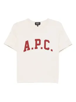 A.P.C.: Футболка с принтом 