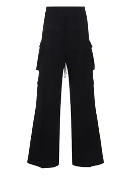 Rick Owens DRKSHDW: Чёрные брюки  Cargo