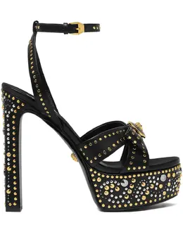 Versace: Чёрные сандалии  La Medusa